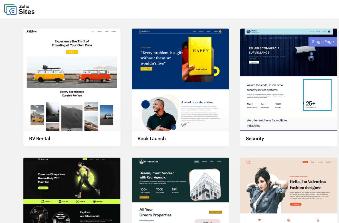 Why Zoho Sites is the Best Website Builder for Small Businesses in 2025